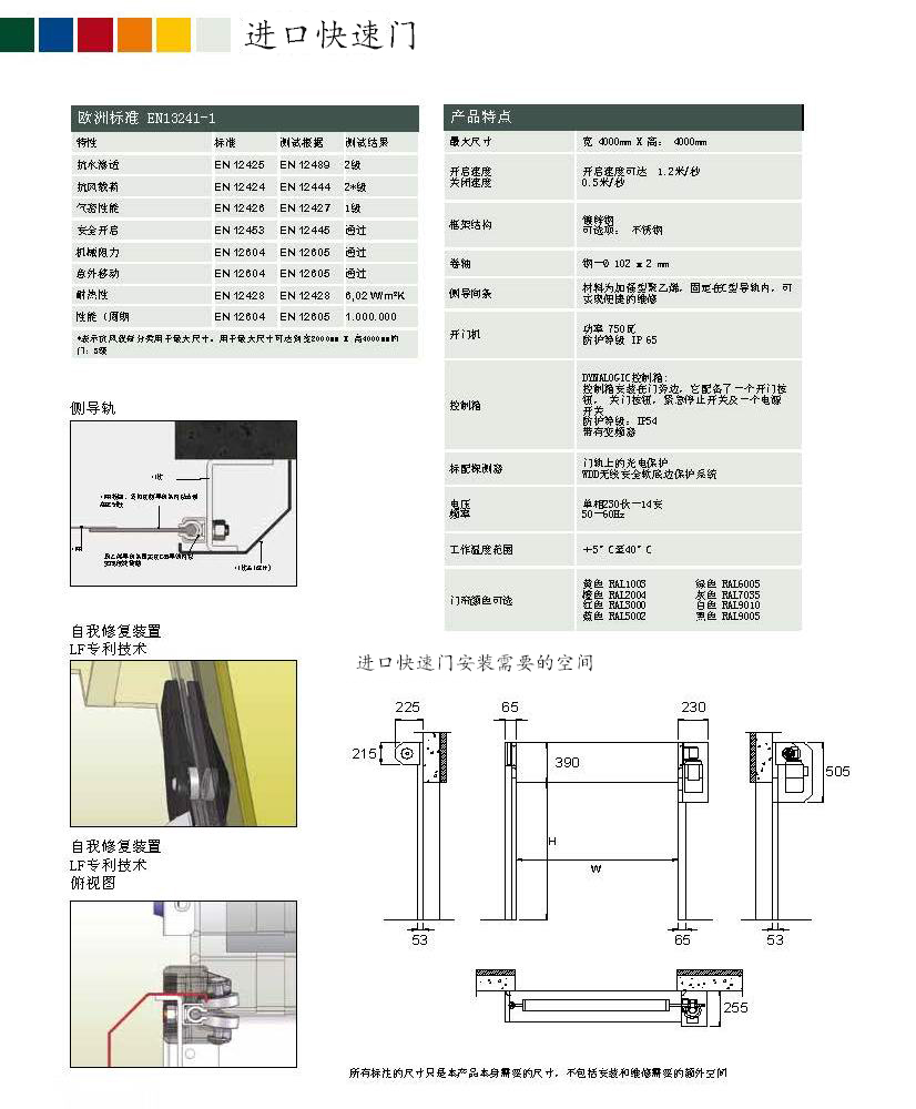 进口快速门 进口快速门